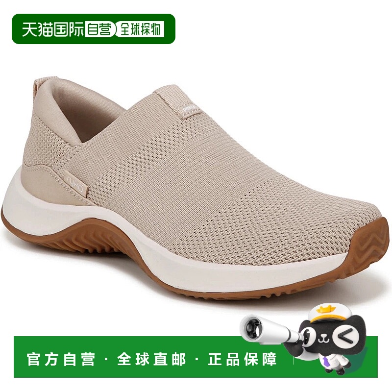 自营Ryka Encore Knit Sneakers Women's Terra Taupe Slip On Ca