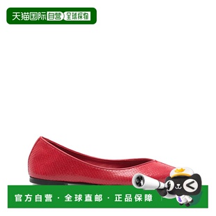 1h可退 香港直邮潮奢 Jacquemus 女士 JACQUEMUS 红色平底鞋 FOW0