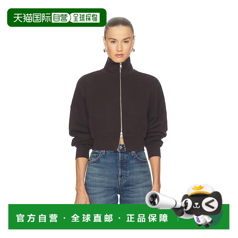 香港直邮AGOLDE 女士 Darby 拉链大衣 A7396 brown棕色 舒适时尚