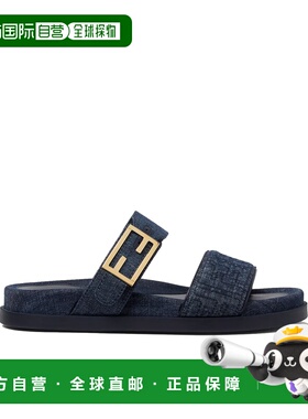 香港直邮FENDI 女士凉鞋 8X8710AYFLF18RE SS2026 蓝色 Denim Fen