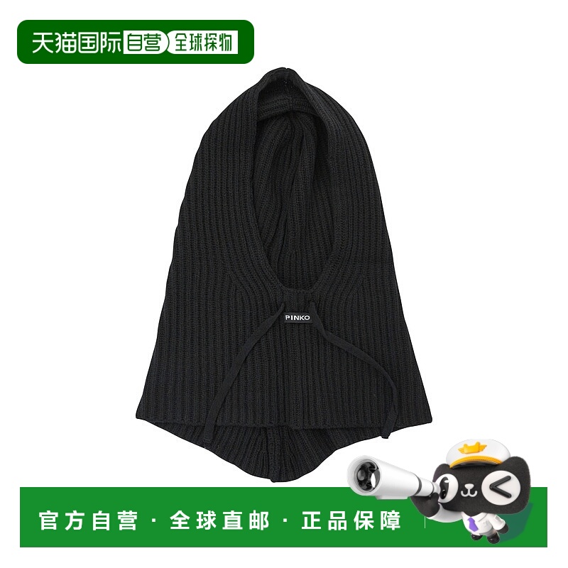 1h可退 香港直邮PINKO 女士帽子 104494A2Z1Z99BLACK AW2025 黑色