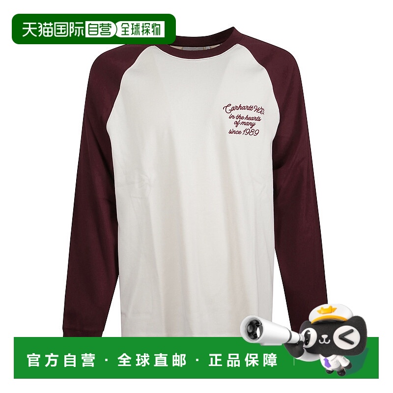 1h可退 香港直邮CARHARTT WIP 男士T恤 I03544438ZXX AW2025 红色