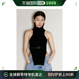 Alexander Wang 亚历山大 配皮带罗纹背心 香港直邮潮奢 王 女士