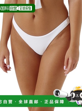 自营 Melissa Odabash苏梅岛比基尼底部-白色 美国奥莱直发性感