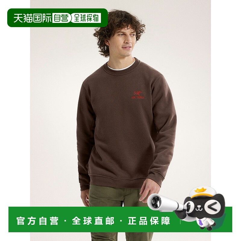 欧洲直邮Arc'teryx始祖鸟 EMBLEM抓绒圆领套头衫 男装