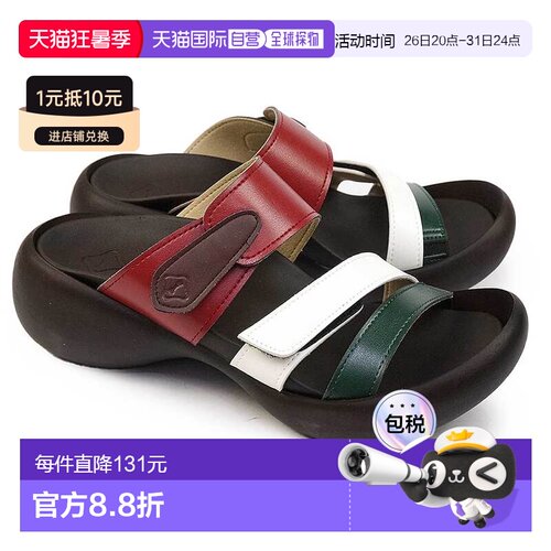 日本直邮Regetta Canoe（丽格塔独木舟）女士凉鞋 CJEG5224a 蛋形