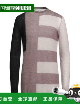 1h可退 香港直邮rick owens 瑞克 欧文斯 男士 毛衣 grey灰色 舒