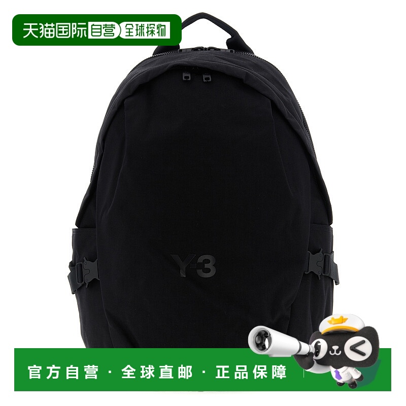 1h可退 香港直邮Y-3 女士双肩包 JW6215BLACK AW2025 黑色 BACKPA