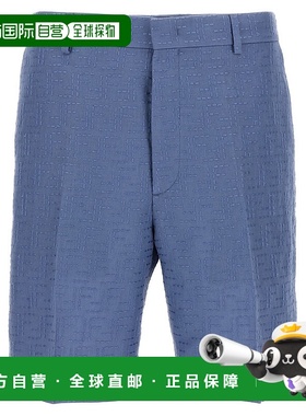 香港直邮FENDI 男士短裤 FB0821AU6YF0U6K AW2025 蓝色 Fendi Sho