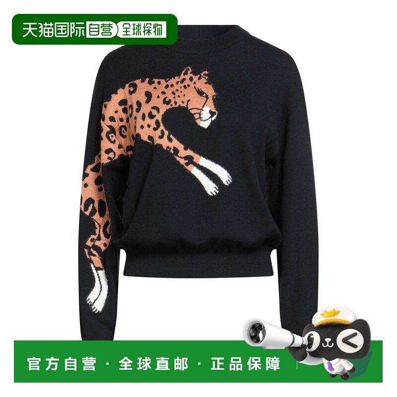 1h可退 香港直邮moschino 女士 毛衣 black黑色 舒适时尚,女装/女士精品,毛针织衫,淘宝优惠券,粉丝福利购,淘宝优惠卷