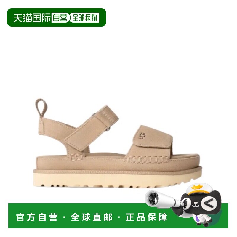 香港直邮UGG 女士凉鞋 1136783SANSABLE CO 花色 徽标平底凉鞋