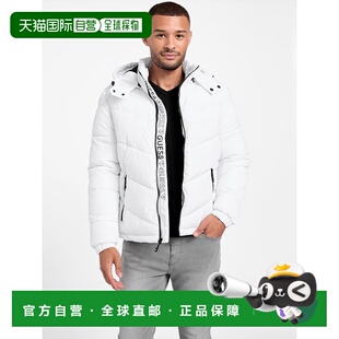 自营guessEco Chano Puffer Jacket - pure white 美国奥莱直发