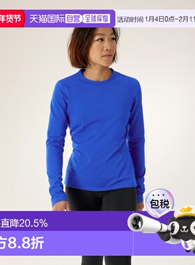 欧洲直邮Arc'teryx 始祖鸟RHO长袖女装 抓绒户外圆领衫
