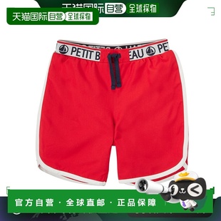 男孩 小帆船 BARCEL 沙滩裤 红色 欧洲直邮Petit 泳裤 Bateau