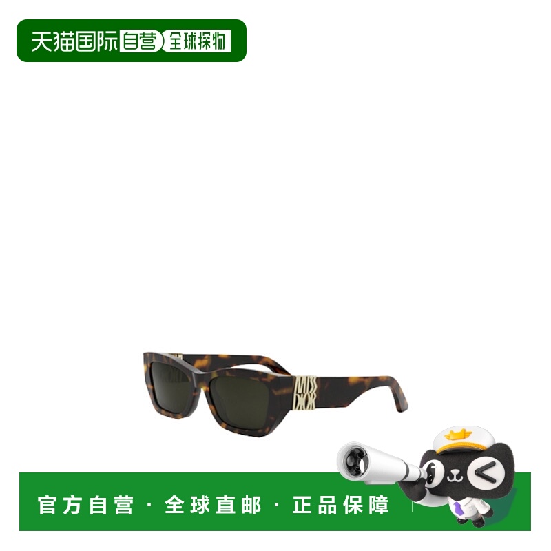 1h可退 香港直邮DIOR 女士眼镜 CD40182I52N AW2024 黑色 徽标太