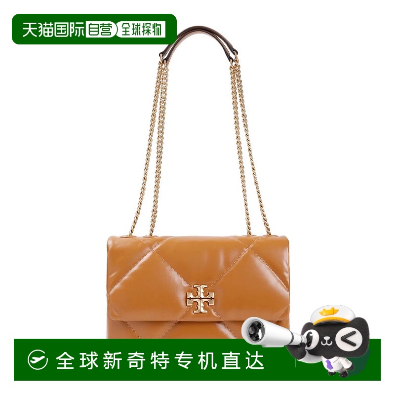 1h可退 香港直邮TORY BURCH 女士单肩包 154704 SS2025 浅棕色 To