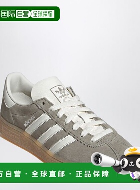 1h可退 香港直邮Adidas 女士 MUENCHEN 绒面革运动鞋(灰色) JS399