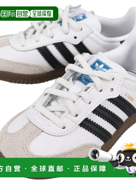 日本直邮阿迪达斯 Samba OG CF EL I 婴儿运动鞋 (JQ3191) 白色//