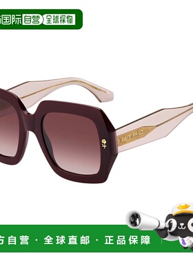 1h可退 香港直邮ETRO 女士太阳镜 ETRO0011SLHF3X CO 酒红色