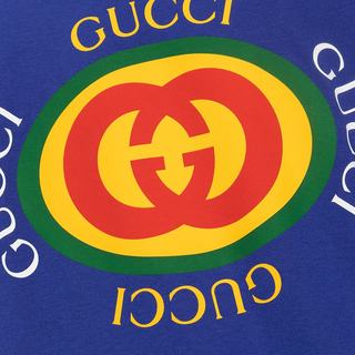 GucciGUCCI 宝蓝色女士T恤 616036-XJFFU-4120