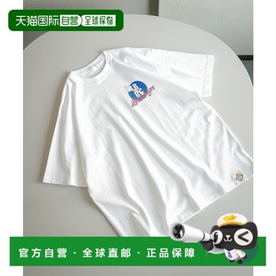 PLACE 男士 Negro AA4511 1h可退 League印花T恤 日本直邮SENSE