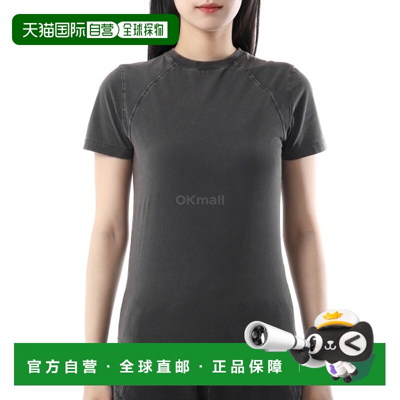 韩国直邮Entire Studios迷你 T恤(ES2254WB水洗黑)