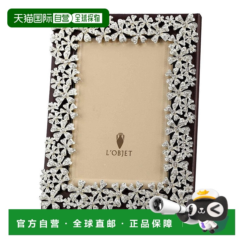 1h可退 【美国直邮】L'Objet|Garland Swarovski® 水晶相框,8x10