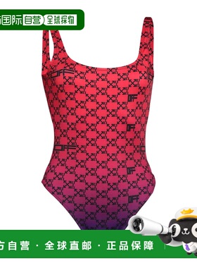 香港直邮off-white 女士 One-piece 泳衣 red红色 舒适时尚