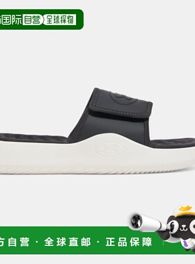 韩国直邮UNDER ARMOUR 6000337-022 黑色男士 UA Ignite Pro 8 拖