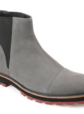 【美国奥莱】直发 Thomas & Vine Jaylon 帽趾切尔西靴 - 灰色