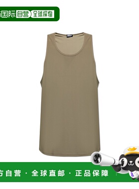 香港直邮DSQUARED2 男士背心 D9D4360100302 AW2025 米白色 Linge