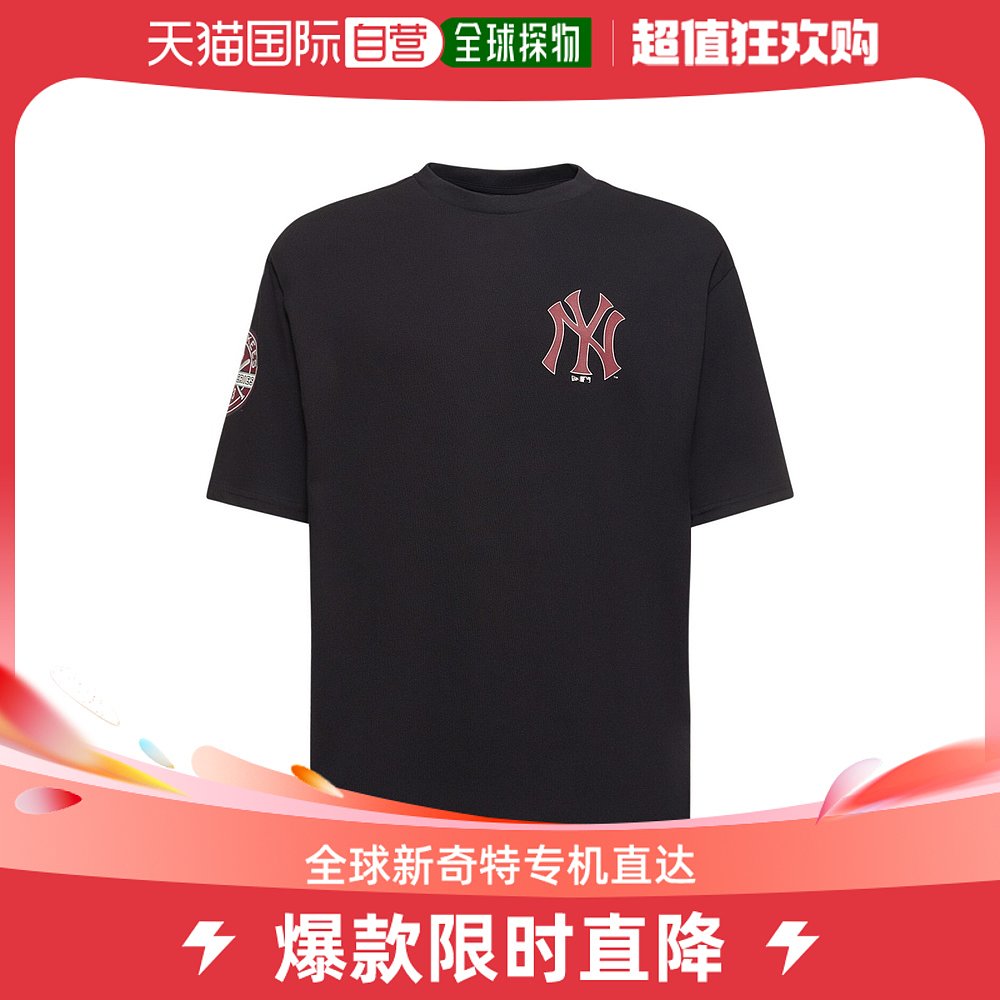 香港直邮潮奢 New Era男士NY Yankees MLB logo T恤