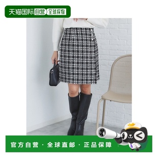 格紋毛呢迷你裙 C5879029202402 女士經典 日本直郵Index