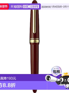 【日本直邮】写乐Professional Fit Casual系列钢笔 金/红色 Z字