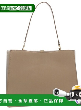 日本直邮FURLA Agata 手提包米色/棕色女士款WB01803BX42533380SA