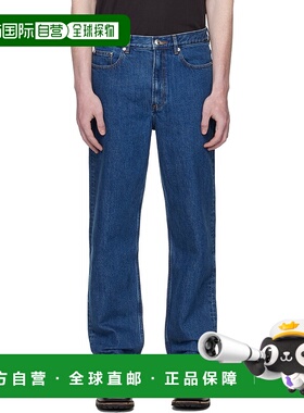 香港直邮A.P.C. 男士 蓝色 Martin牛仔裤 直筒裤 COHTDH09121