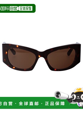 香港直邮BALENCIAGA 女士眼镜 BB0327S002 SS2024 黑色 几何框太