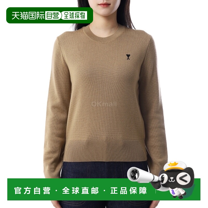 韩国直邮AMI FKS826 001 288 圆领针织