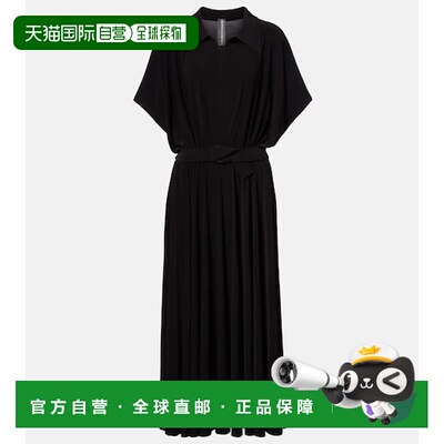 香港直邮NORMA KAMALI 诺玛 卡玛丽 女士 束带宽松款中长连衣裙