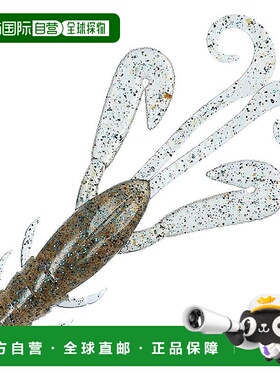 【日本直邮】达亿瓦Bass Worm Steez Craw 3.8英寸虾形路亚路亚饵