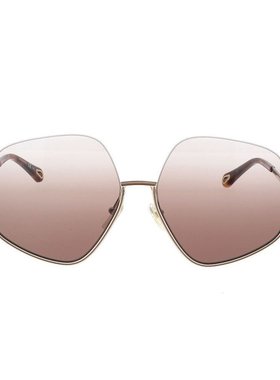 CHLOÉ 女士太阳镜 CH0068S003-0 CO 金色 CHLOÉ Sunglasses