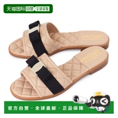 韩国直邮菲拉格慕 1h可退 0754668 LOVEC BISQUE 拖鞋 NEW 女士