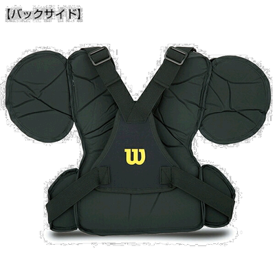 日本直邮Wilson 棒球裁判员胸部保护器 Pro NPB 规格裁判员 WTA32