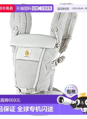 【日本直邮】Ergobaby 背带 EBC ADAPT SoftFlex/珍珠灰色 日常抱