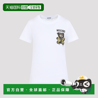 香港直邮MOSCHINO 女士T恤 262E070855411001 AW202支付后1h可退
