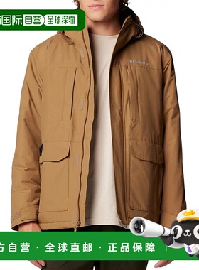 自营Columbia Landroamer Jacket Men's Brown Sherpa Fleece Lin