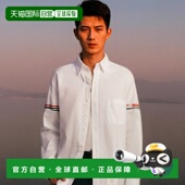 韩国直邮Thom 100 03113 Browne汤姆布郎衬衫 翻领白色MWL150E