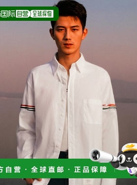 韩国直邮Thom Browne汤姆布郎衬衫翻领白色MWL150E 03113 100