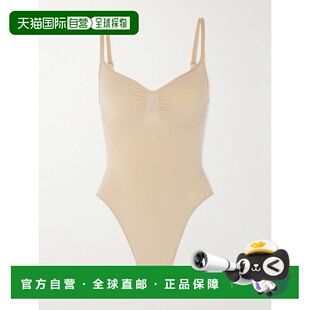 1h可退 香港直邮SKIMS 女士 Sculpt Thong 无缝土褐色连体衣 BDTH