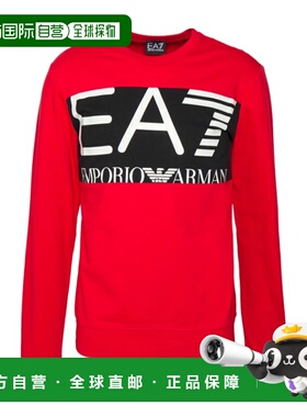 香港直邮EA7 Emporio Armani 圆领徽标长袖卫衣 6LPM51PJFGZ1451